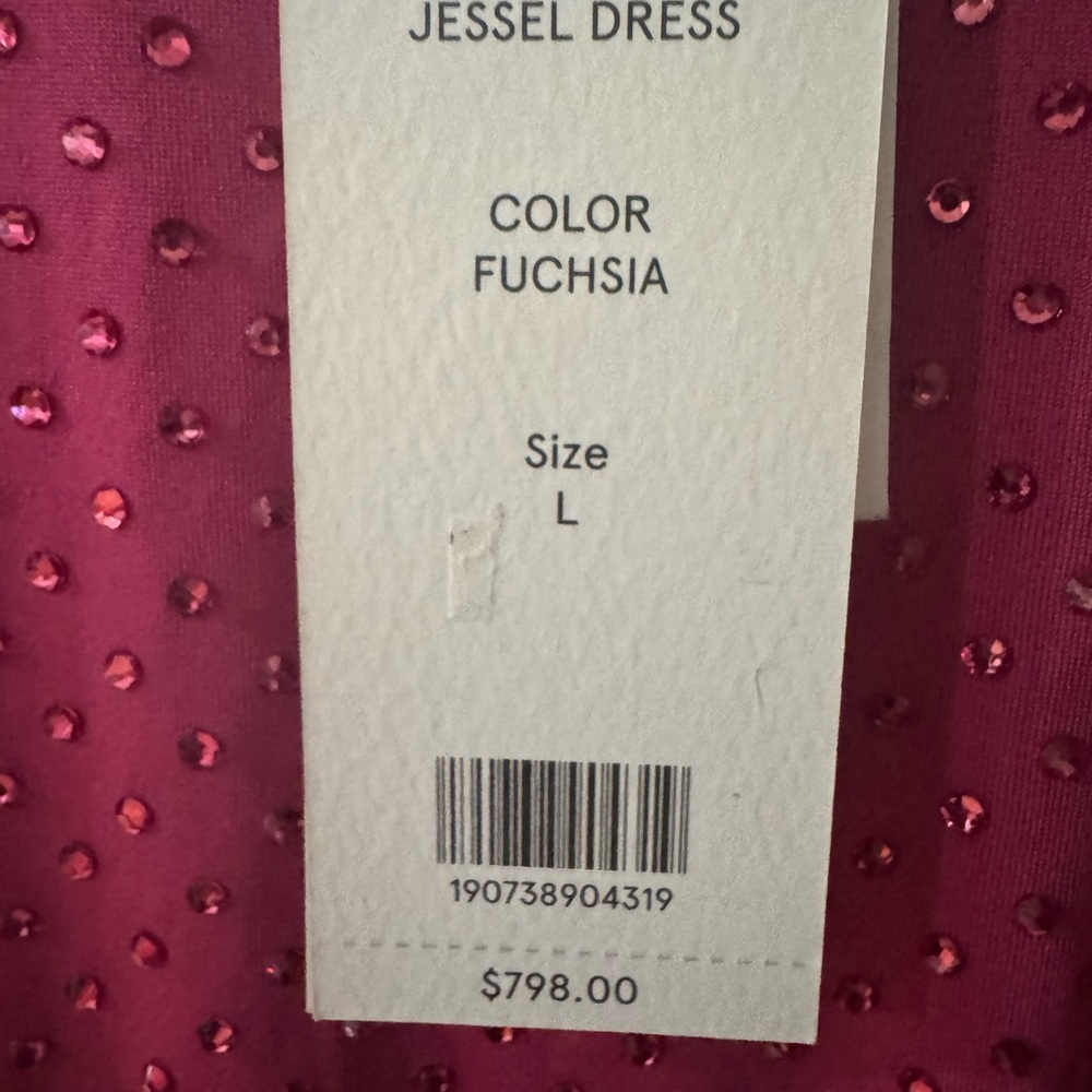 Veronica Beard Fuchsia Long-Sleeve Dress - Picture 10 of 11